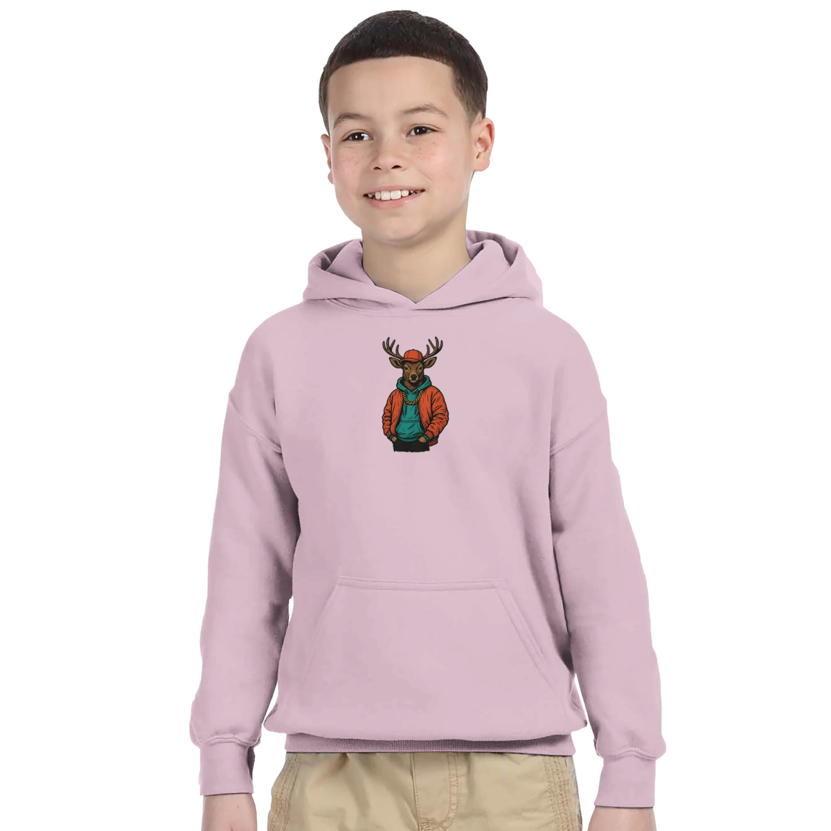 Cool Deer Urban Streetwear Kids Hoodie - ROMAG Store