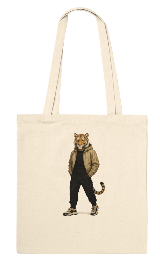 Urban Tiger Streetwear Tote Bag - ROMAG Store