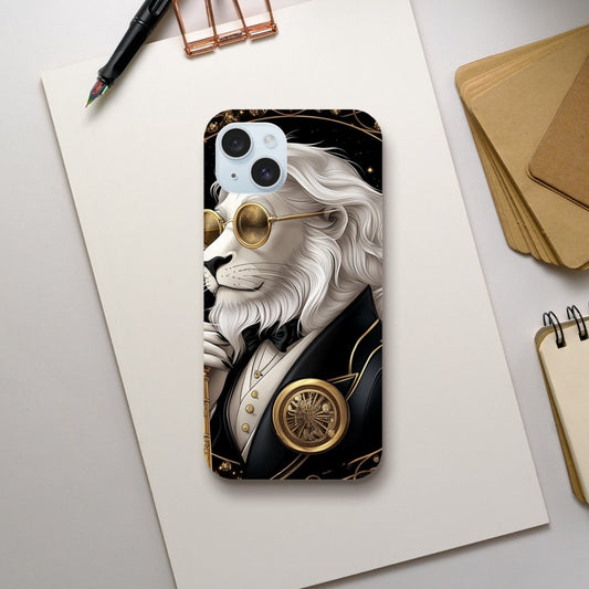 Regal Lion Dapper Gentleman iPhone Tough Case - ROMAG Store
