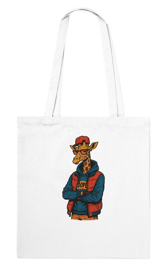Dope Giraffe Streetwear Tote Bag - ROMAG Store