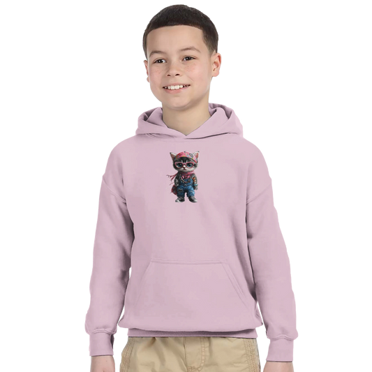 Chic Kitty Kids Hoodie - ROMAG Store