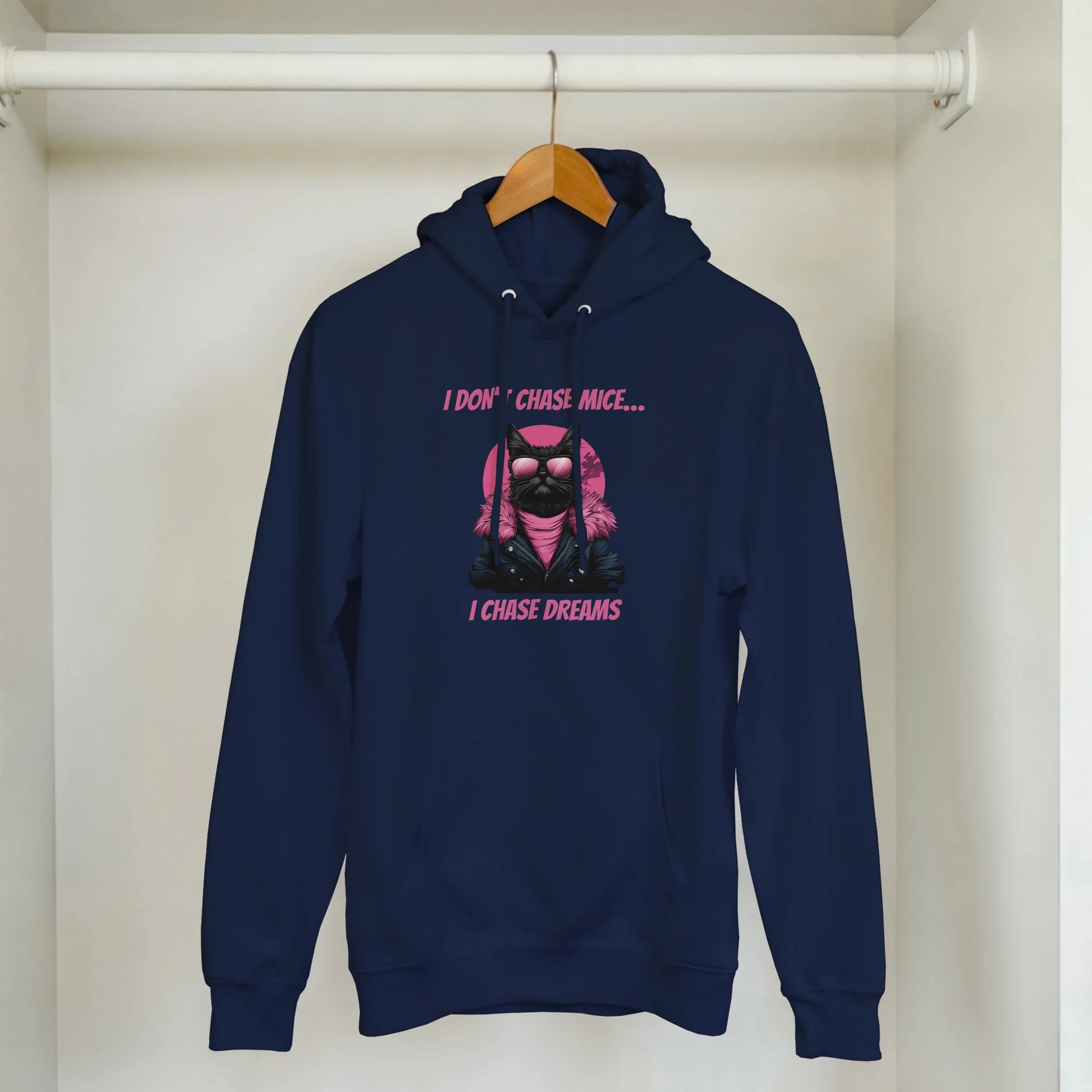 Retro - Cool Cat Dream Chaser Hoodie - ROMAG Store