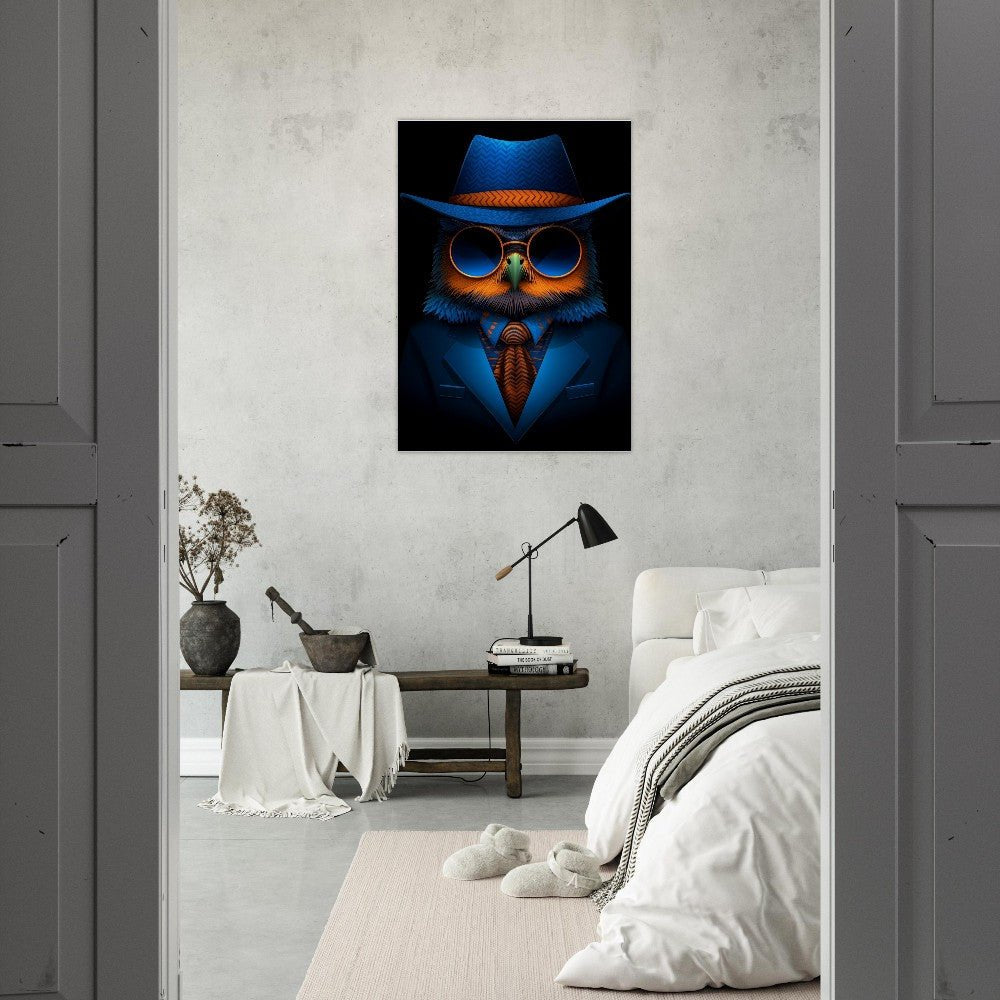 Owl Undercover Canvas Art - ROMAG Store
