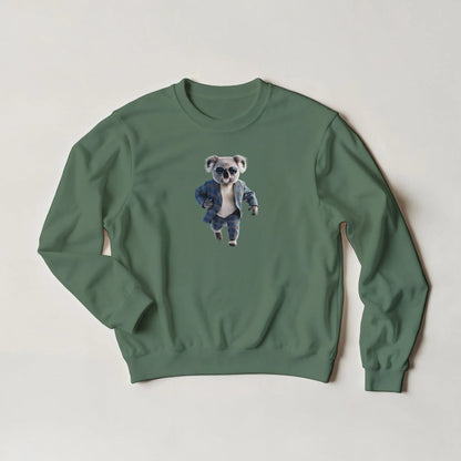 Koala Boss Sweatshirt – Streetwear Graphic, Choose Your Color & Size! - ROMAG Store