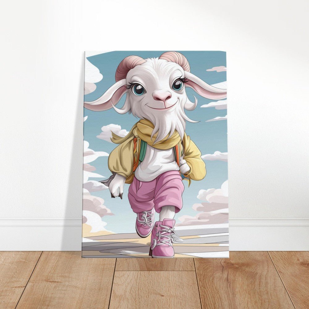 Chic Goat in Streetwear Canvas - ROMAG Store