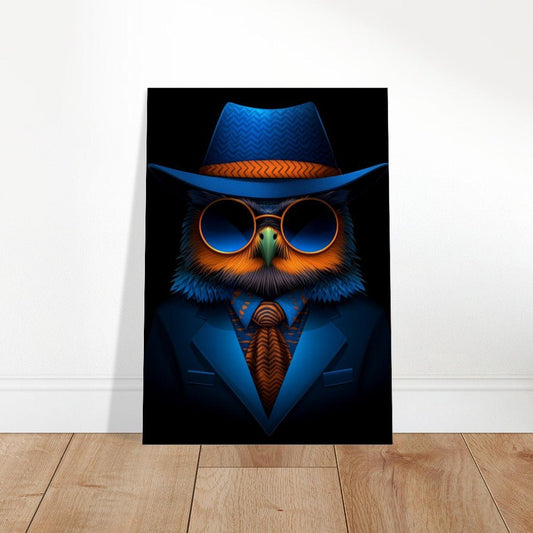 Owl Undercover Canvas Art - ROMAG Store