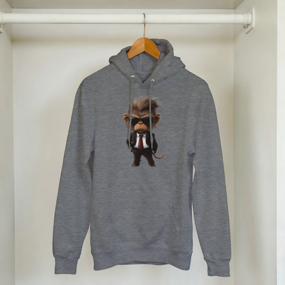 Suave Monkey in Suit Hoodie - ROMAG Store
