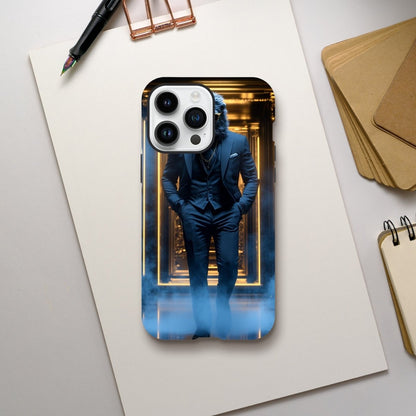 Lion in Suit iPhone Tough Case - ROMAG Store