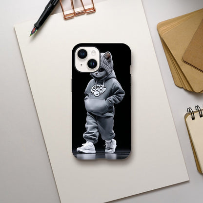 Chic Cat Street Style iPhone Tough Case - ROMAG Store