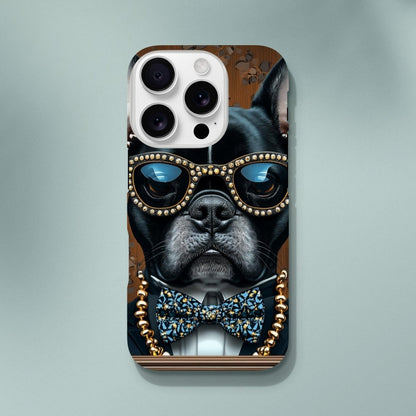 Dapper French Bulldog iPhone Tough Case - ROMAG Store