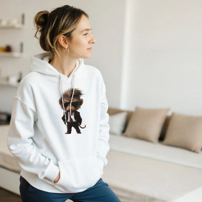 Suave Monkey in Suit Hoodie - ROMAG Store