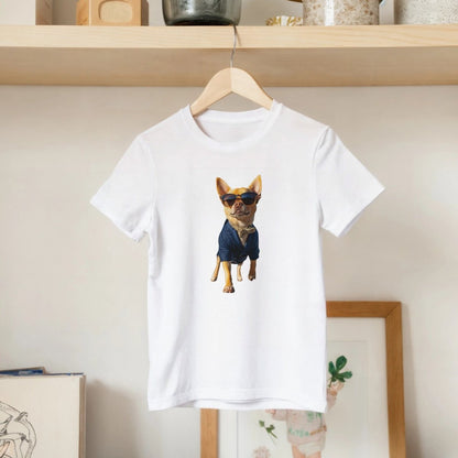 Dapper Dog Street Style Kids T-shirt - ROMAG Store