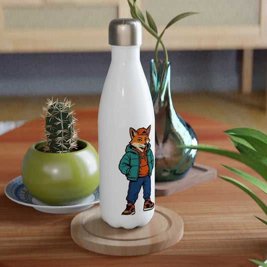 Cool Fox Streetwear Water Bottle - ROMAG Store