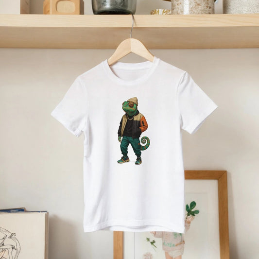 Cool Chameleon Streetwear Kids Tee - ROMAG Store