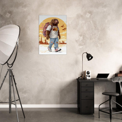 Urban Pug Life Canvas Art - ROMAG Store