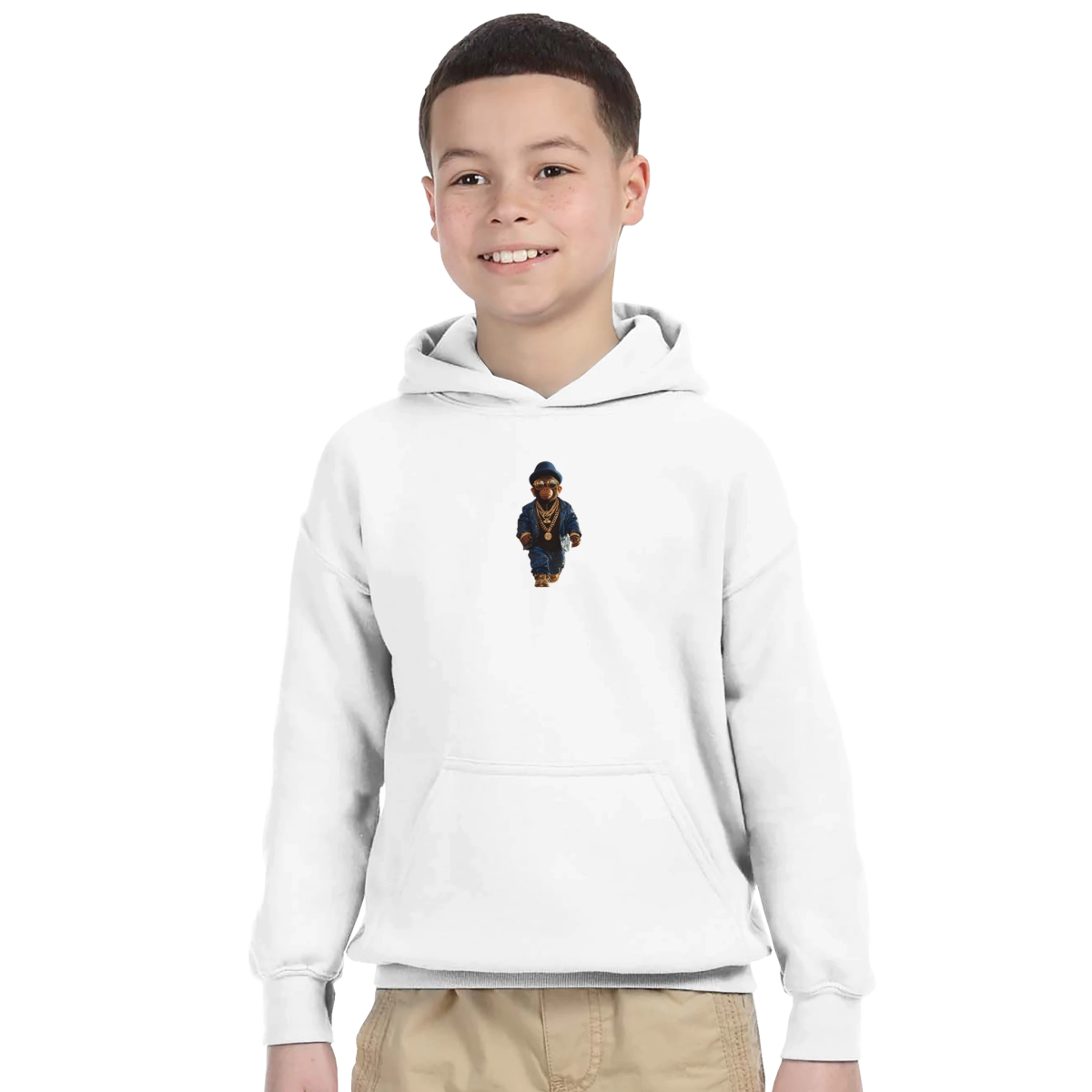 Drip King Monkey Kids Hoodie - ROMAG Store