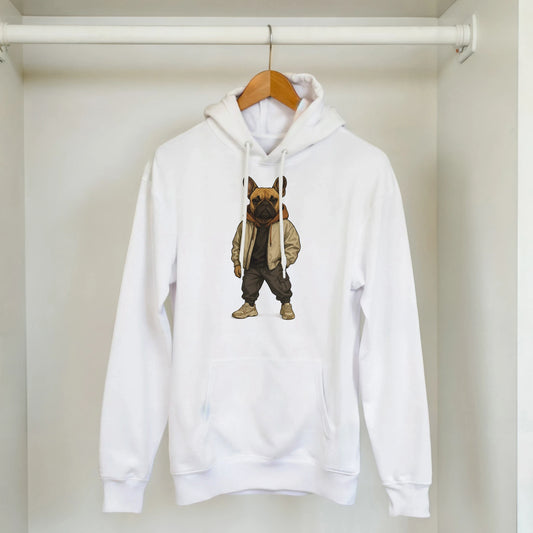 Chic Frenchie Streetwear Hoodie - ROMAG Store
