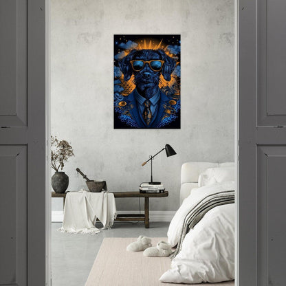 Dog Undercover Canvas Art - ROMAG Store