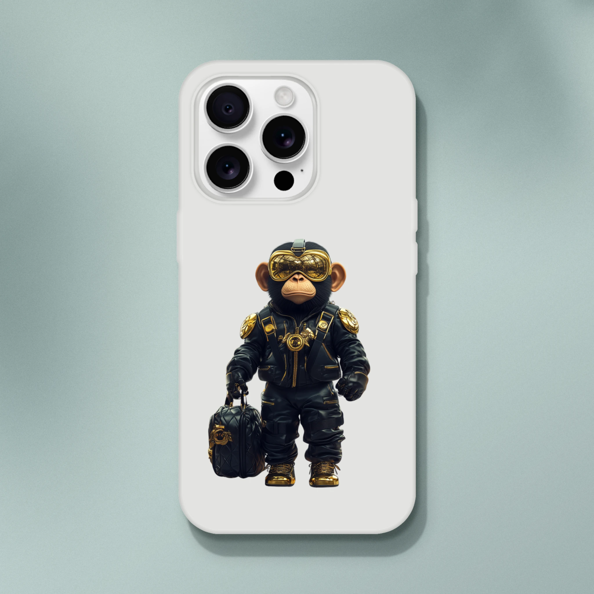 Urban Streetwear Monkey iPhone Flexi Case - ROMAG Store