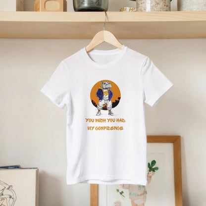 Confident Hippo Streetwear Kids Tee - ROMAG Store