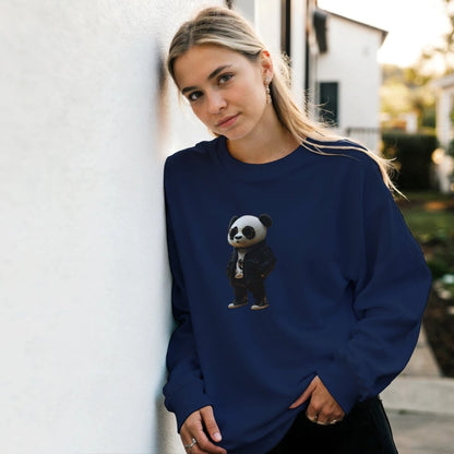 Cool Panda Sweatshirt – Streetwear Graphic Tee in 6 Colors - ROMAG Store