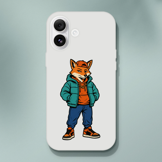 Cool Fox Streetwear iPhone Flexi Case - ROMAG Store