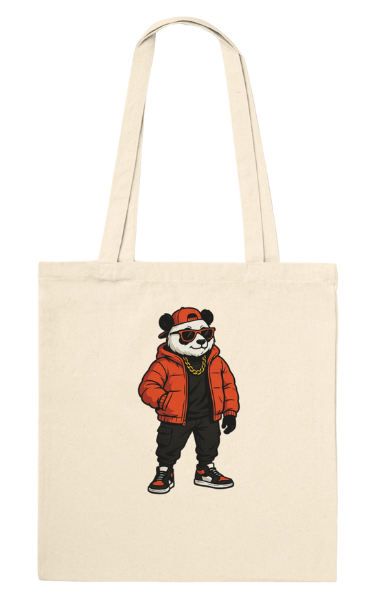 Cool Panda Streetwear Tote Bag - ROMAG Store