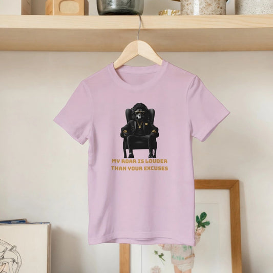 King Lion Attitude Kids Tee - ROMAG Store