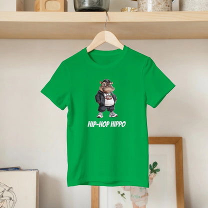 Hip - Hop Hippo Kids T-Shirt - ROMAG Store