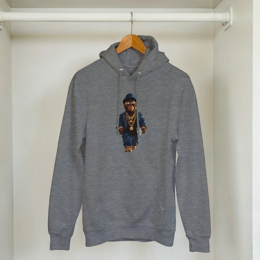Chimpanzee King Streetwear Hoodie - ROMAG Store