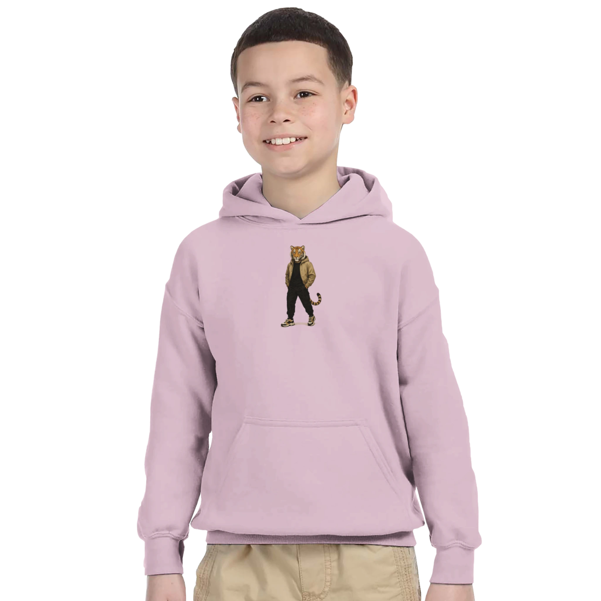 Fashion Week Tiger Kids Hoodie - ROMAG Store
