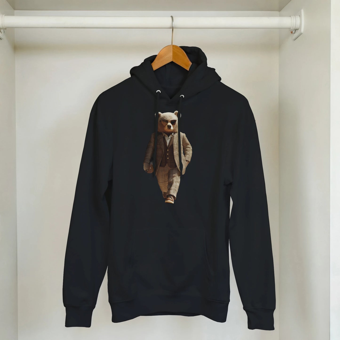 Dapper Bear Streetwear Hoodie - ROMAG Store