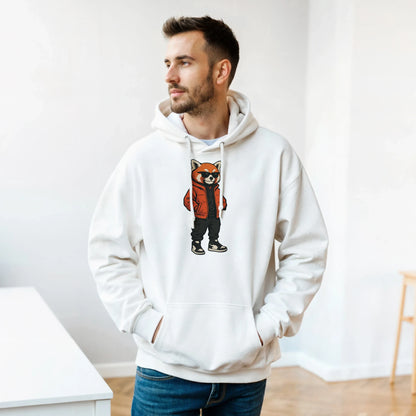 Cool Red Panda Streetwear Hoodie - ROMAG Store