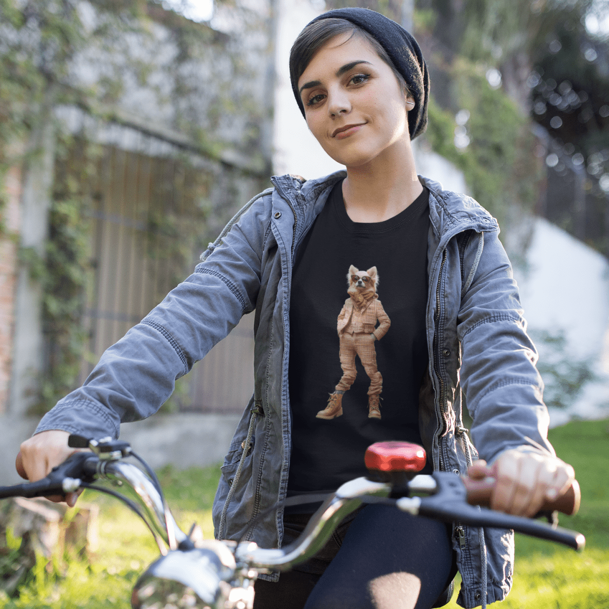 Dog in suit T-shirt