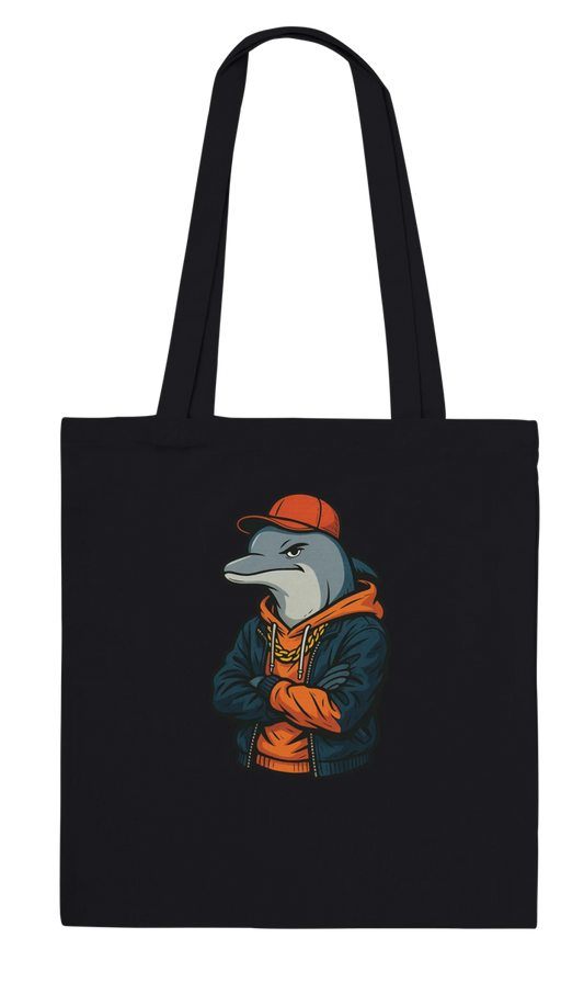 Streetwise Dolphin Tote Bag - ROMAG Store