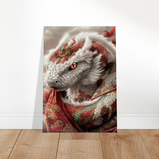 Majestic Snake Canvas Wall Art - ROMAG Store