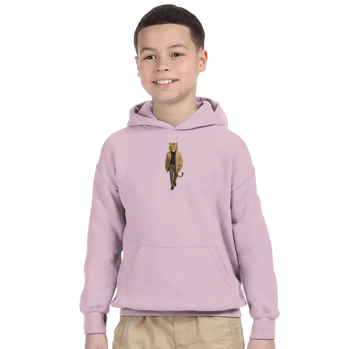 Dapper Tiger Kids Hoodie - ROMAG Store