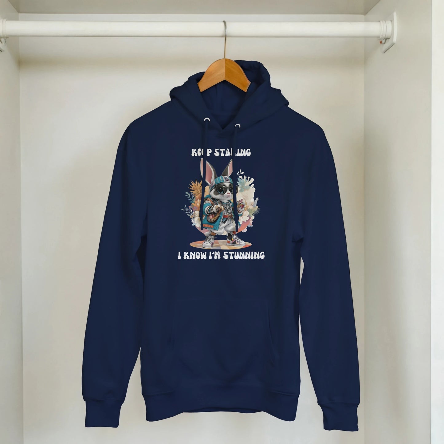 Chic Street Style Bunny Hoodie - ROMAG Store