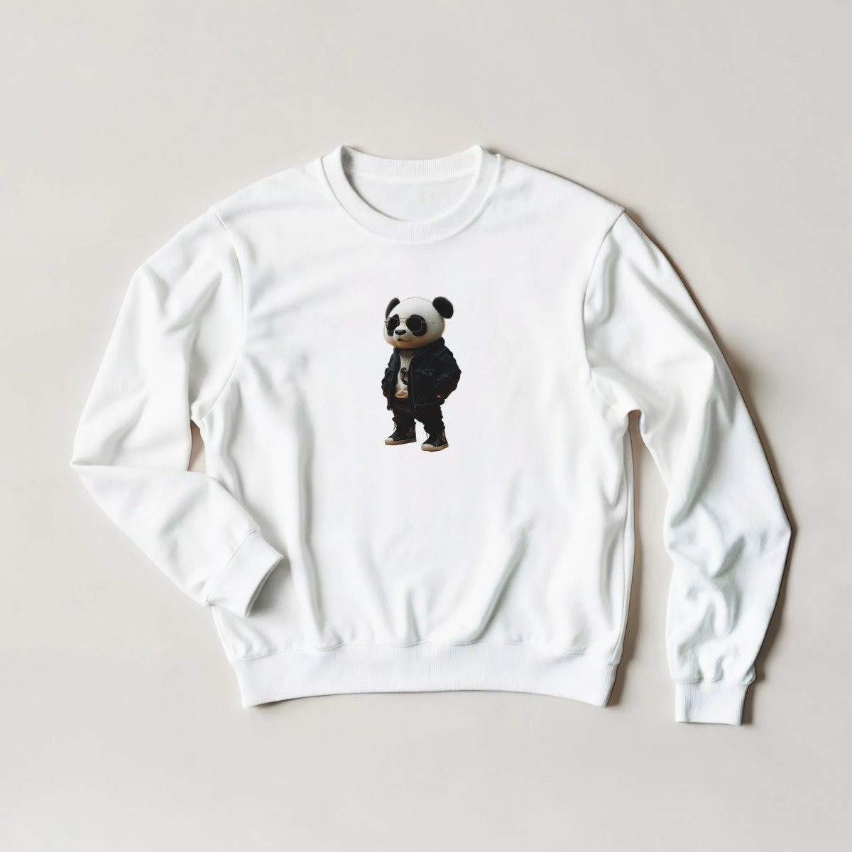 Cool Panda Sweatshirt – Streetwear Graphic Tee in 6 Colors - ROMAG Store