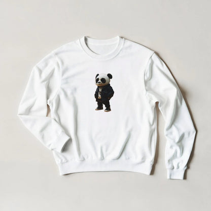 Cool Panda Sweatshirt – Streetwear Graphic Tee in 6 Colors - ROMAG Store