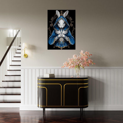 Royal Rabbit Canvas Art - ROMAG Store