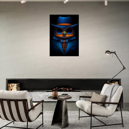 Owl Undercover Canvas Art - ROMAG Store