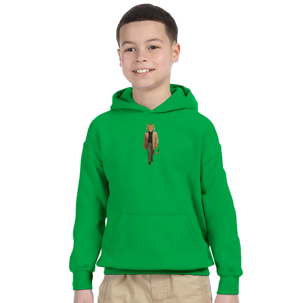 Dapper Tiger Kids Hoodie - ROMAG Store