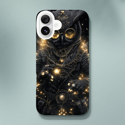 Mystic Owl Golden Goggles iPhone Tough Case - ROMAG Store