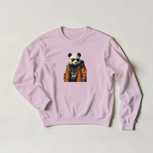Cool Panda Sweatshirt – Urban Streetwear Style in 6 Colors - ROMAG Store