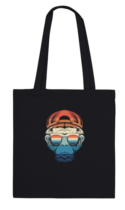 Retro Cool Ape Tote Bag - ROMAG Store