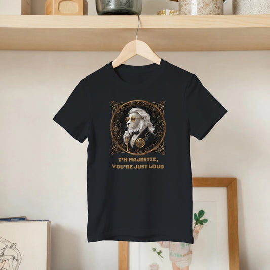 Majestic Steampunk Lion Kids T-Shirt - ROMAG Store