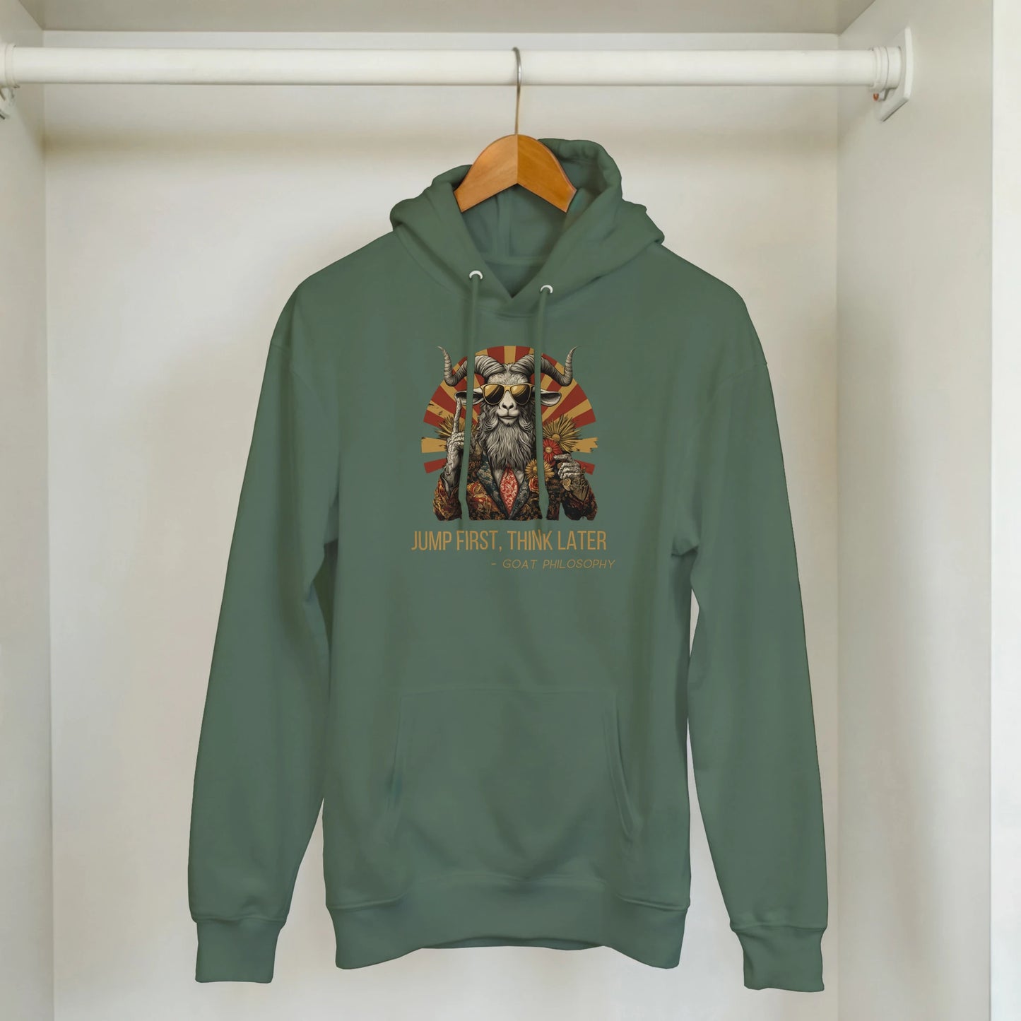 Goat Philosophy Dapper Hoodie - ROMAG Store