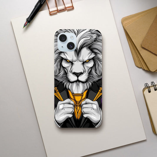 Regal Lion Dandy iPhone Tough Case - ROMAG Store