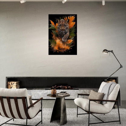 Leopard Jungle Canvas Art - ROMAG Store